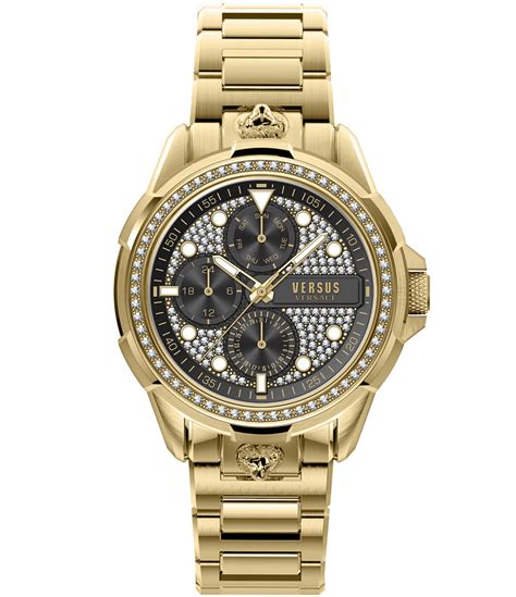 versus versace watch men's gold|versus Versace watch home page.